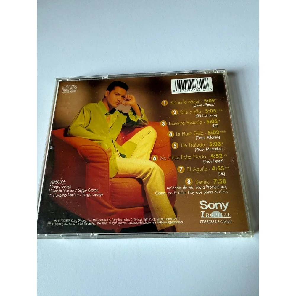 Victor Manuelle A Pesar De Todo CD 1997 Sony Tropical Salsa Latin Music